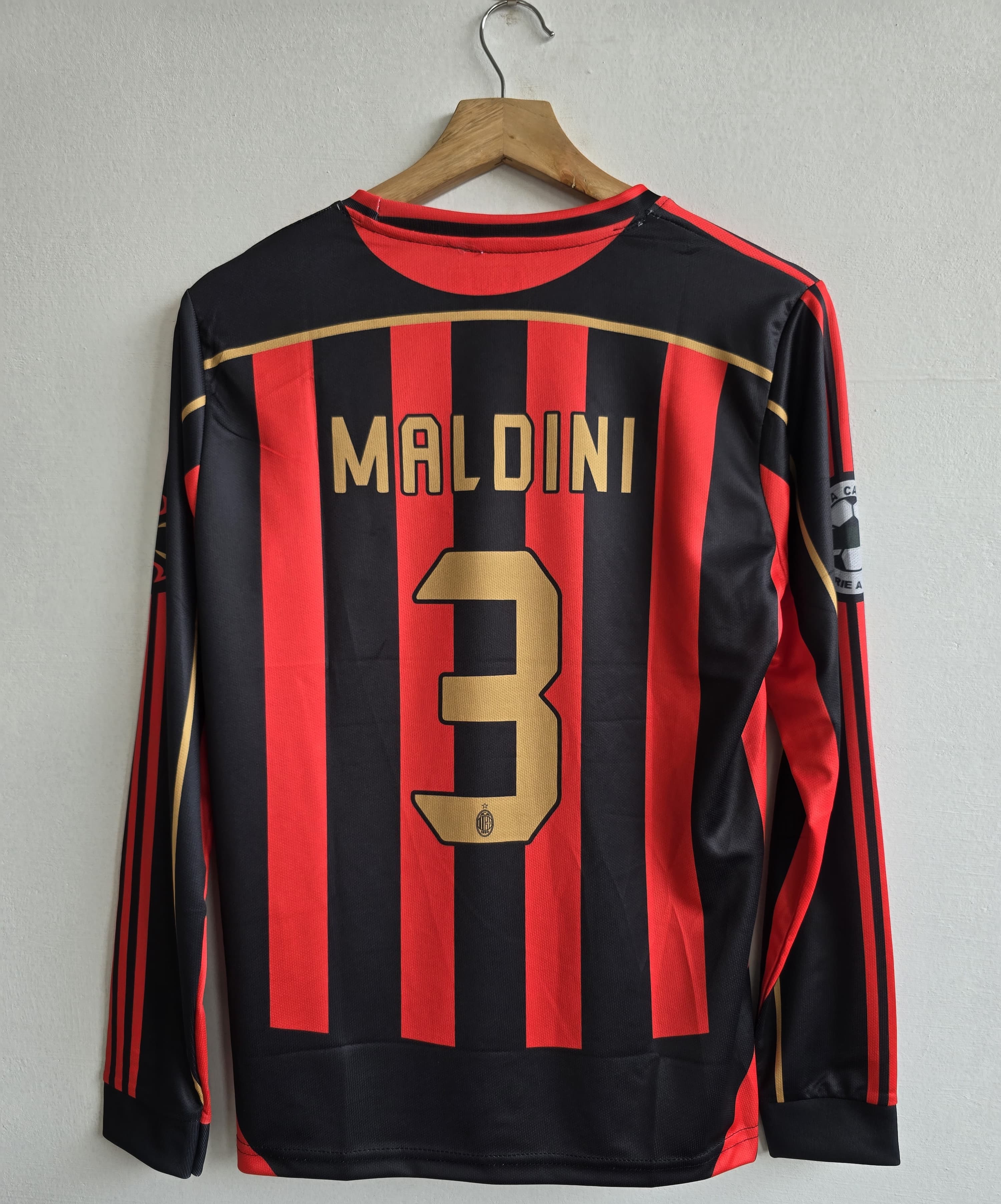 AC Milan 2006-2007 home (MALDINI) - View 2